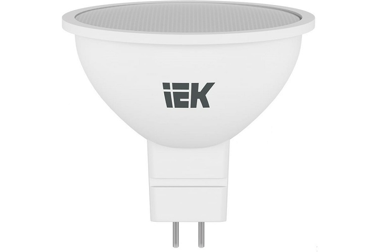 

Лампа светодиодная IEK LLE-MR16-7-230-65-GU5 ECO MR16 софит 7Вт 230В 6500К GU5.3, LLE-MR16-7-230-65-GU5