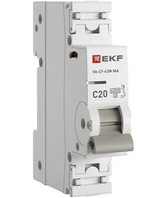фото Автоматический выключатель  EKF M63MA6120C в Ростове-на-Дону