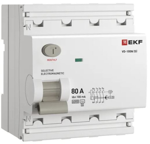 фото УЗО  EKF E1046MS80100 в Красноярске