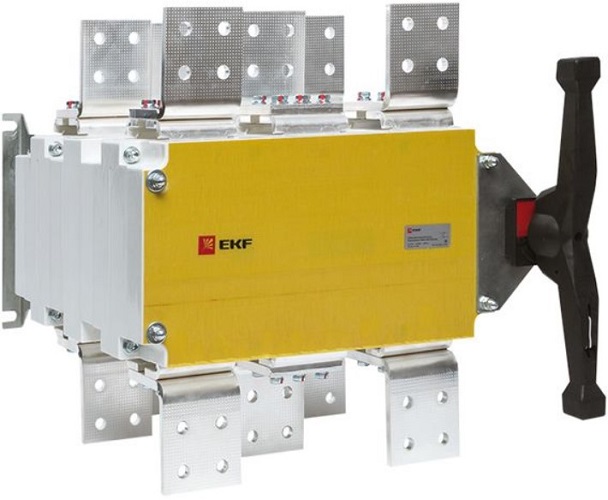 

Рубильник-переключатель EKF pscs-2500-3 2500A 3P c рукояткой управления для прямой установки PowerSwitch, pscs-2500-3