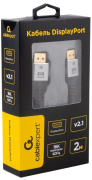 фото Кабель интерфейсный DisplayPort  Cablexpert CCP-DP16K-2M