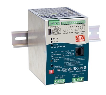 Изображение товара Преобразователь AC-DC Mean Well DRS-240-24 240 Вт для промышленной защиты