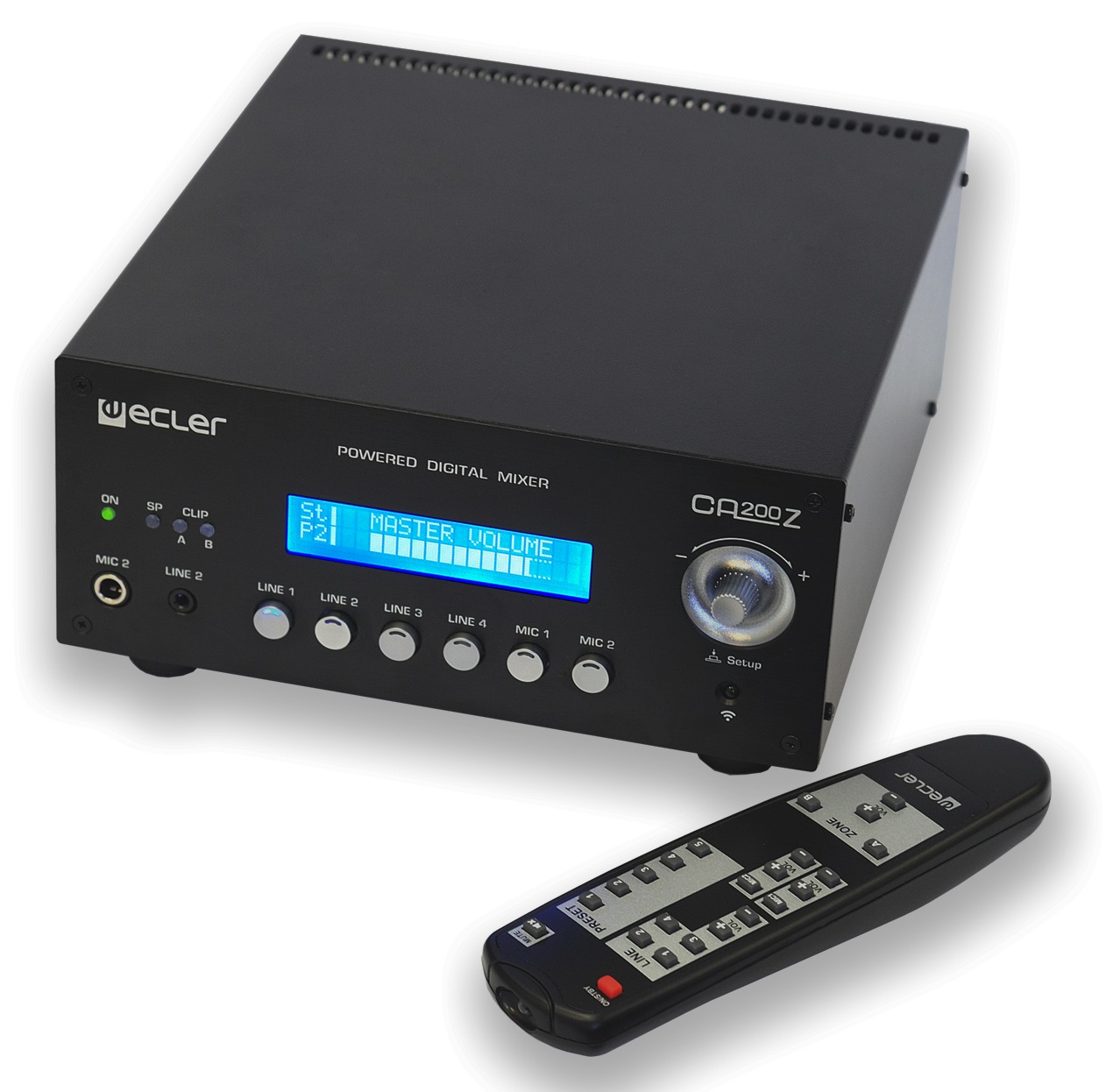 

Микшер-усилитель Ecler CA200Z 2х70 Вт - 4 Ом, CA200Z