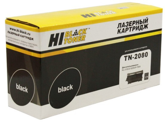 Изображение товара Тонер-картридж Hi-Black 984002208 для Brother HL-2130 качественная печать