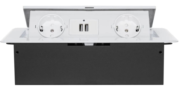 фото Блок розеток  Cactus CS-SOCKET-EU/USBA-WH в Уфе
