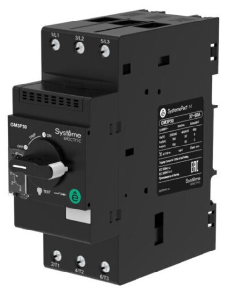 Изображение товара Автоматический выключатель для защиты двигателя Systeme Electric GM3P13