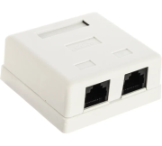 фото Компьютерная розетка TWT TWT-SM2-4545-WH