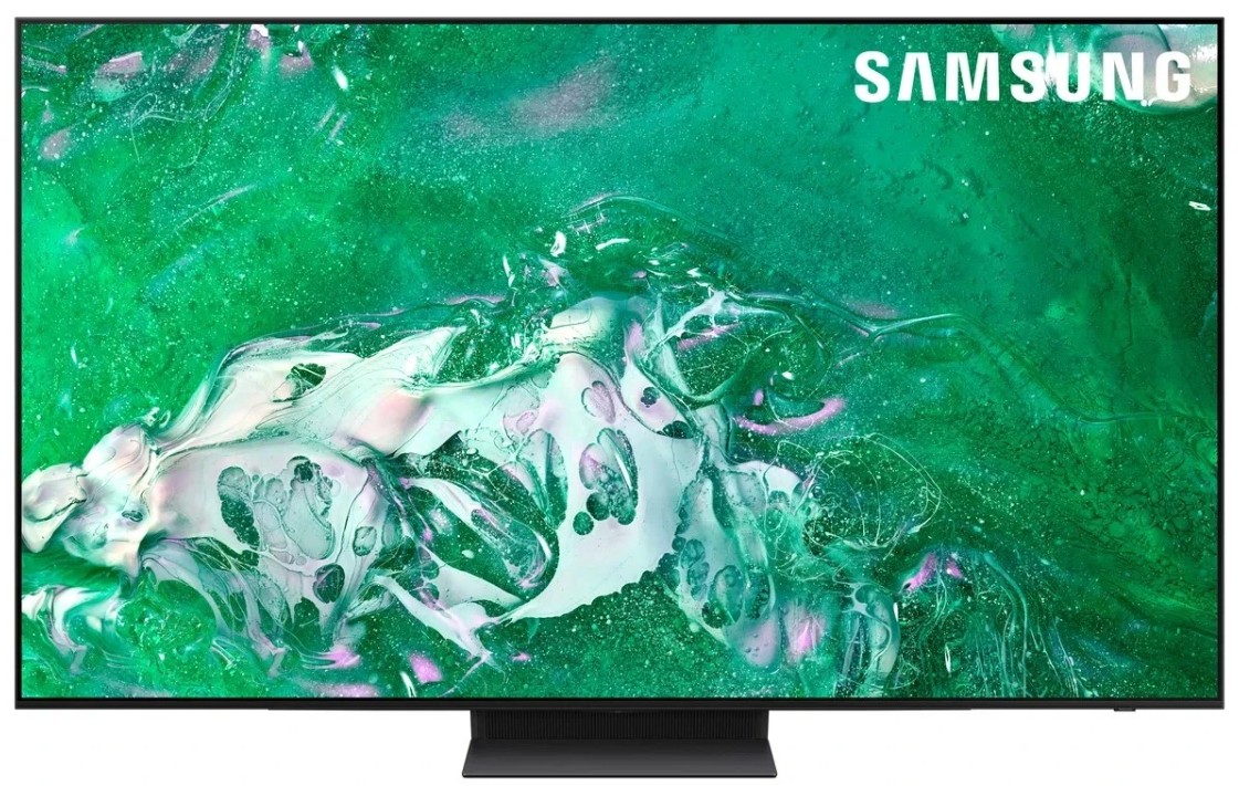 

Телевизор Samsung QE83S90DAEXRU OLED 83" Series 9 черный графит 4K Ultra HD 120Hz DVB-T2 DVB-C DVB-S2 USB WiFi Smart TV (RUS), QE83S90DAEXRU