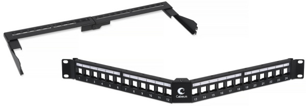 Изображение товара Cabeus PLB-24-CON патч-панель 24 порта 19" 1U