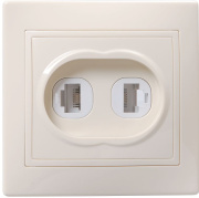 фото Розетка IEK EIK10-K33-DM