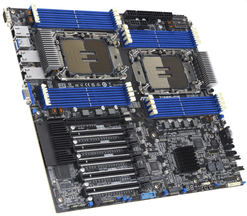 

Материнская плата E-ATX ASUS Z13PE-D16 (LGA4677, C741, 16*DDR5, 5*PCIe, 2*M.2, 10*SATA, 2*USB 3.2, VGA), Z13PE-D16