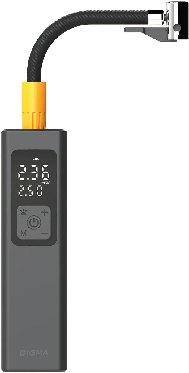 

Компрессор автомобильный Digma QBK-275 шланг 0.16м, QBK-275