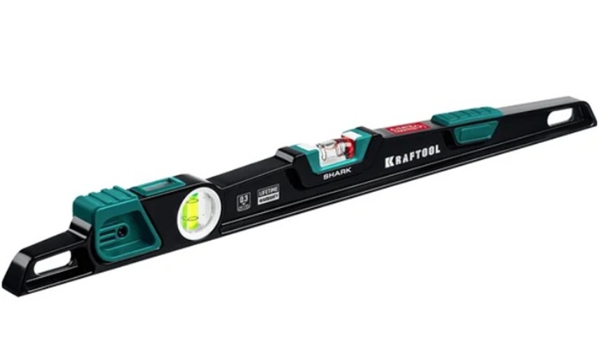 

Уровень Kraftool Shark 34920-60 Kraftool литой с глазком a-rate control, 600мм., Shark