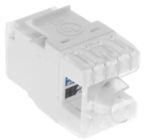 

Модуль Lanmaster LAN-OK45U5E/180R-WH Keystone, RJ45, неэкранированный, кат.5E, со встроенной шторкой, 180 градусов, белый, LAN-OK45U5E/180R-WH