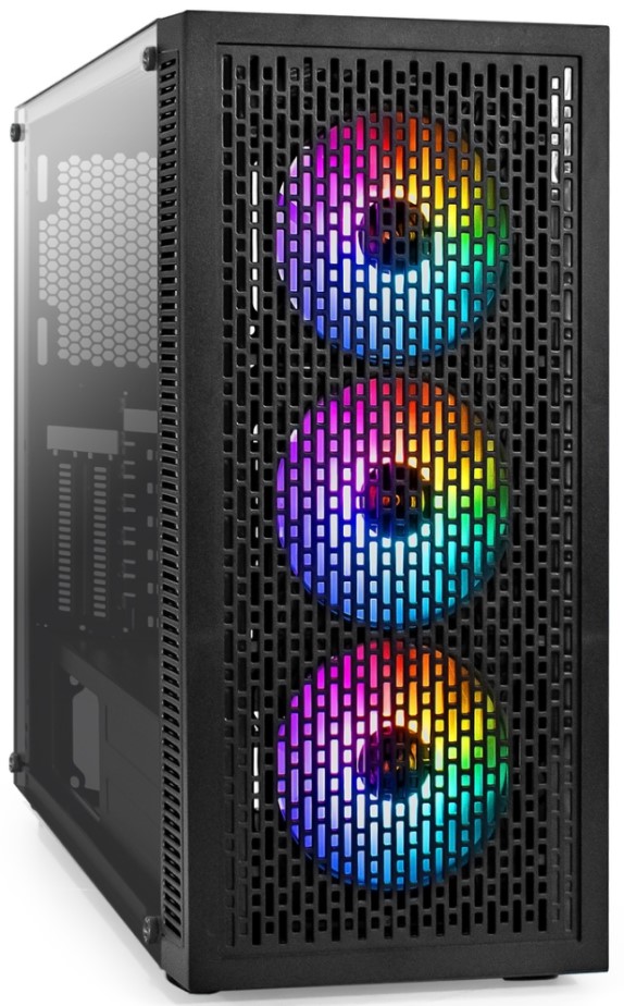 

Корпус ATX Exegate EVO-5001A-450NPX EX296316RUS черный, 450W, панель из закаленного стекла, 2*USB, USB3.0, HD Audio, EVO-5001A-450NPX