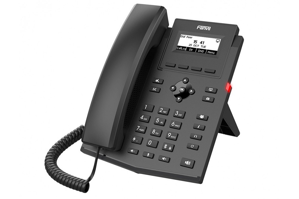 

Телефон VoiceIP Fanvil X301G 2xEthernet 10/100/1000, LCD 128x48, дисплей 2,3, 2 аккаунта SIP, G722, Opus, Ipv-6, порт для гарнитуры, книга на 1000 зап, X301G