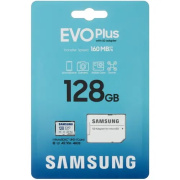 Изображение товара Карта памяти Samsung Evo Plus 128 ГБ microSDXC с адаптером для устройств