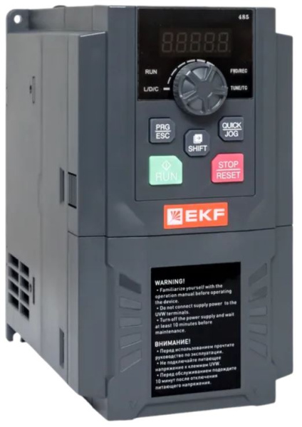 Изображение товара Преобразователь частоты PRO-Drive 150 EKF 600 Гц 15 А для промышленного оборудования
