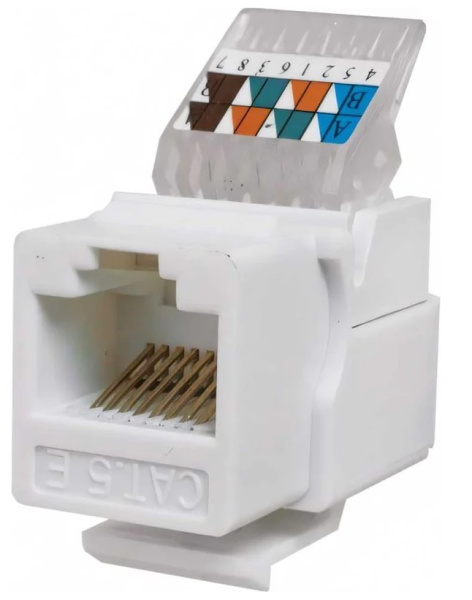 Изображение товара Модуль SUPRLAN 10-0312-1 RJ-45 Cat.5e для настенных розеток