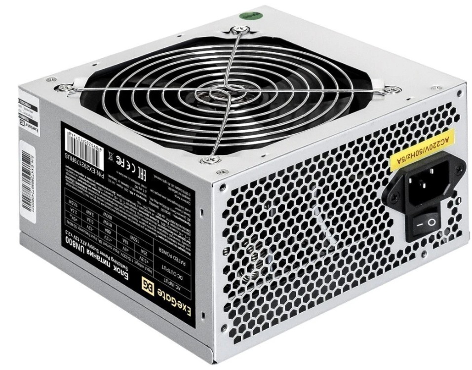 

Блок питания ATX Exegate UN800 EX292179RUS-PC 800W, UN800