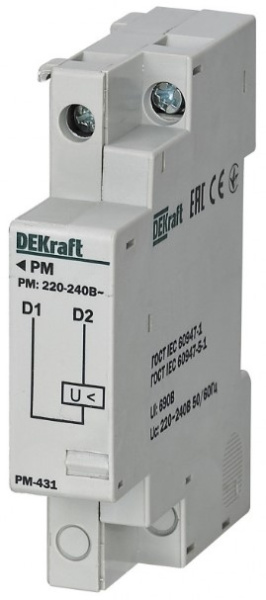 фото Расцепитель минимального напряжения  DEKraft 21262DEK в Уфе