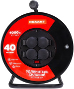 фото Удлинитель на катушке  Rexant 13-5015