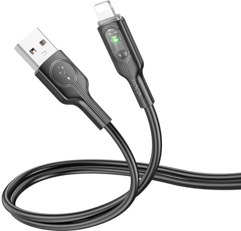 Изображение товара Интерфейсный кабель Hoco U120 IP Lightning USB для гаджетов