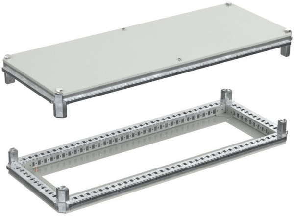 Изображение товара Комплект IEK FO-00-KOF-040-100 крыша и основание для шкафов IP54 сталь