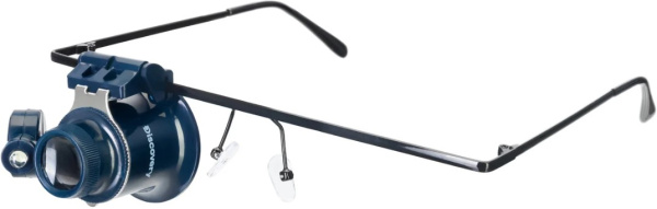 Изображение товара Налобная лупа Levenhuk Discovery Crafts DGL 20 с подсветкой 20 крат