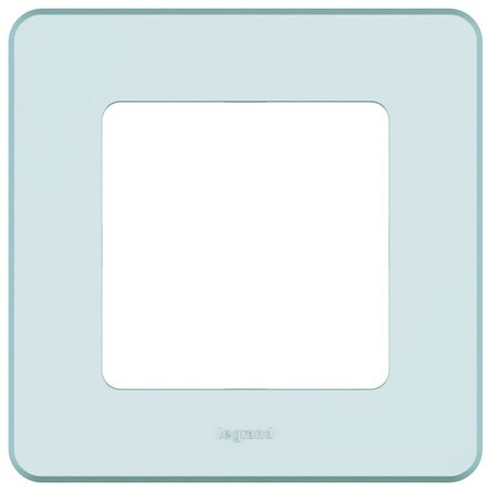 

Рамка Legrand 673935 Inspiria мятная - 1 пост, 673935