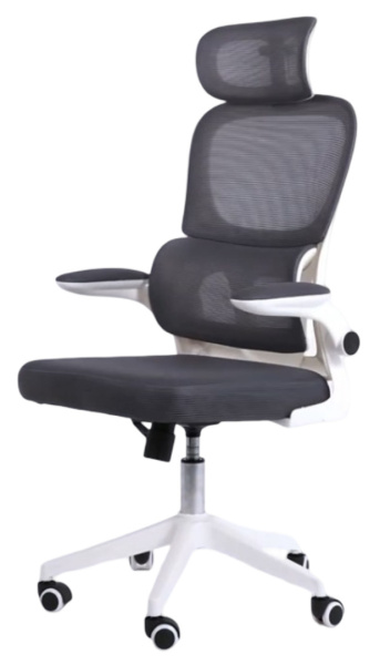 Изображение товара Эргономичное офисное компьютерное кресло Brabix OC4106-plw-G светло-серое