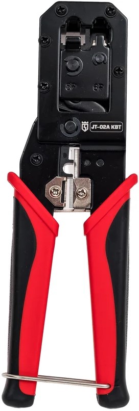 

Пресс-клещи КВТ 101929 для RJ разъемов JT-02A серия МАСТЕР, 101929