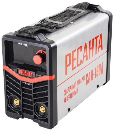 Изображение товара Сварочный аппарат Ресанта САИ-190Д инверторный для MMA и TIG сварки