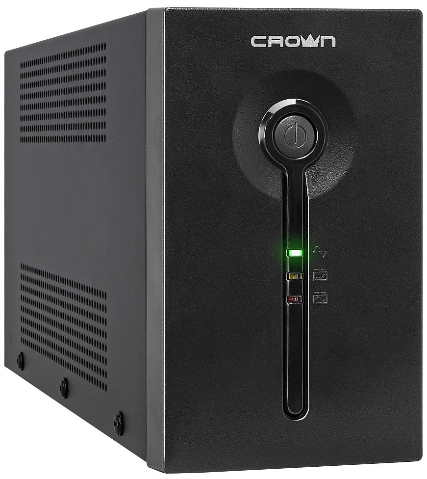 

Источник бесперебойного питания Crown CMU-SP650COMBO USB Line Interactive 650VA/390W, 2V/7AH, розетки 2*EURO + 3*IEC С13, трансформатор AVR 140-290V,, CMU-SP650COMBO USB