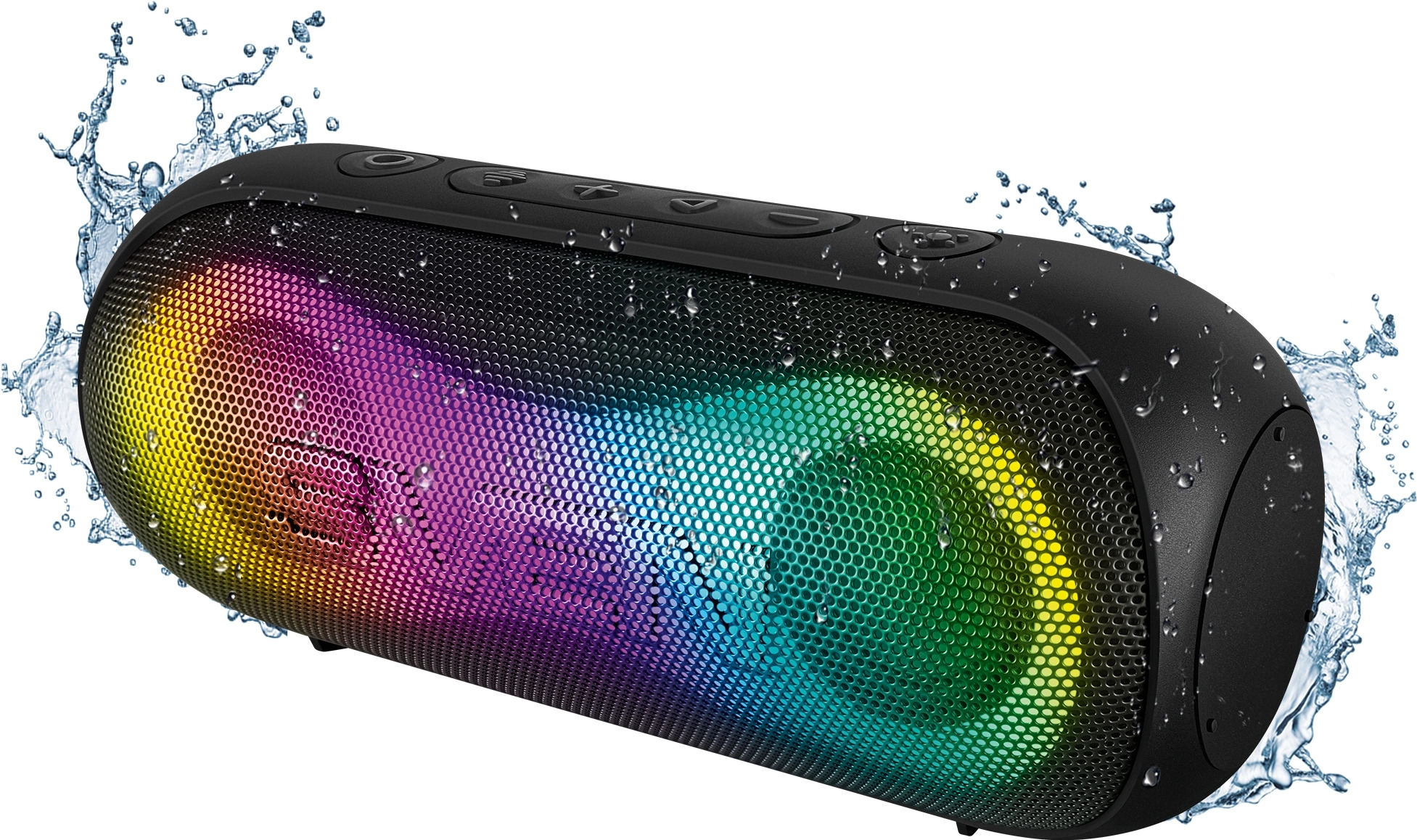 

Колонка портативная Sven PS-165 SV-022372 черная (16 Вт, Waterproof (IPx6), TWS, Bluetooth, microSD, 3000мА*ч), PS-165