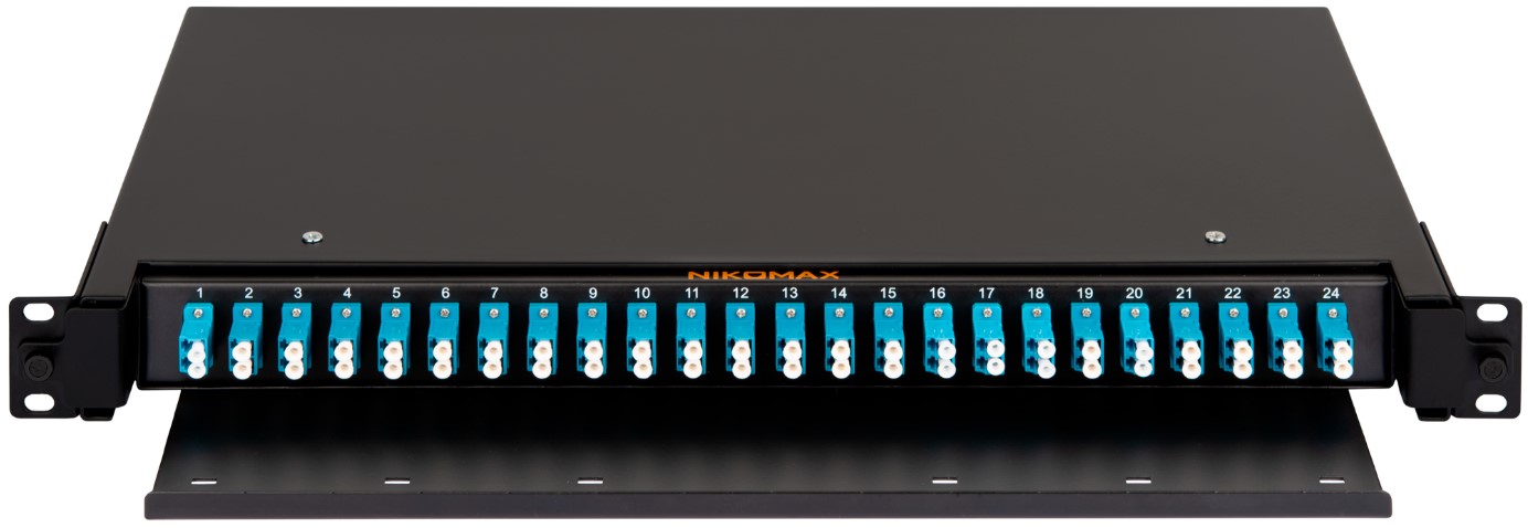 

Кросс оптический стоечный NIKOMAX NMF-RP48LCUS2-TS-P1-1U-BK 19" Premium Line, 1U, укомплектованный на 48 портов LC/UPC (24 двойных LC/UPC адаптеров),, NMF-RP48LCUS2-TS-P1-1U-BK