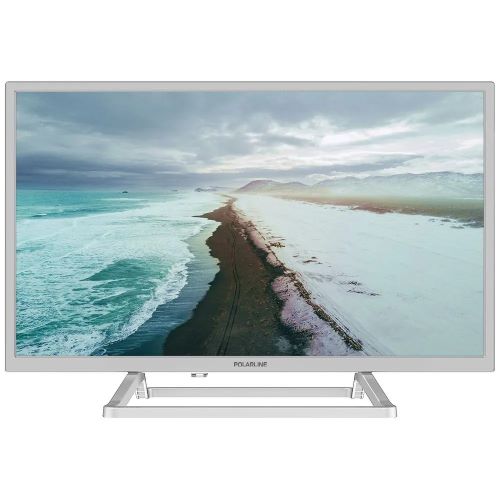 

Телевизор POLARLINE 24PL52TC LED 24" белый HD 60Hz DVB-T DVB-T2 DVB-C DVB-S2 (RUS), 24PL52TC