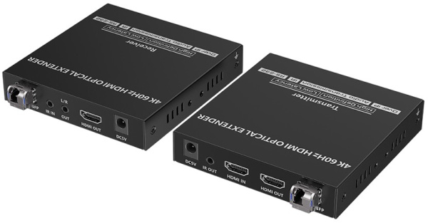 Изображение товара Удлинитель KVM LENKENG LKV982 4K 40 км с ИК-поддержкой и HDMI выходом