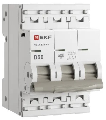 Изображение товара Автоматический выключатель EKF M63MA6350D