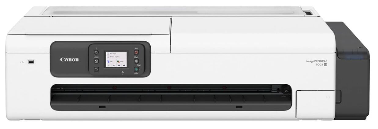 

Плоттер струйный Canon imagePROGRAF TC-21M 7058C003 24", A1, 4 цвета, Ethernet, USB, Wi-Fi, сканер А4, (без стенда), imagePROGRAF TC-21M