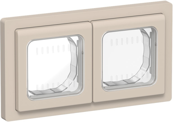 Изображение товара Рамка двойная IEK FI-M20-32-55-K88