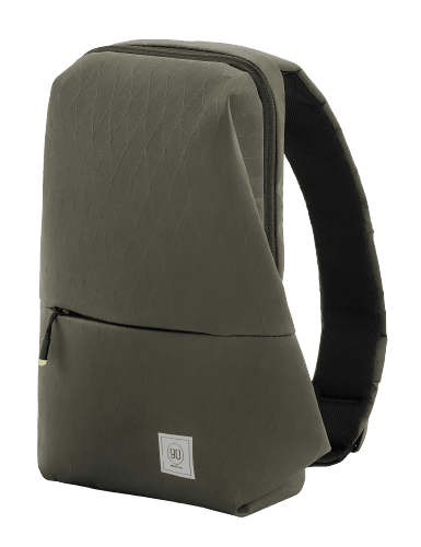 Рюкзак NINETYGO City sling bag green полиэстер