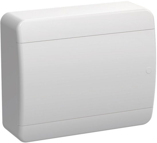 

Щит распределительный навесной IEK TF5-KP13-N-12-41-K01-K01 TEKFOR пластиковый ЩРН-П-12 IP41 белая дверь, TF5-KP13-N-12-41-K01-K01