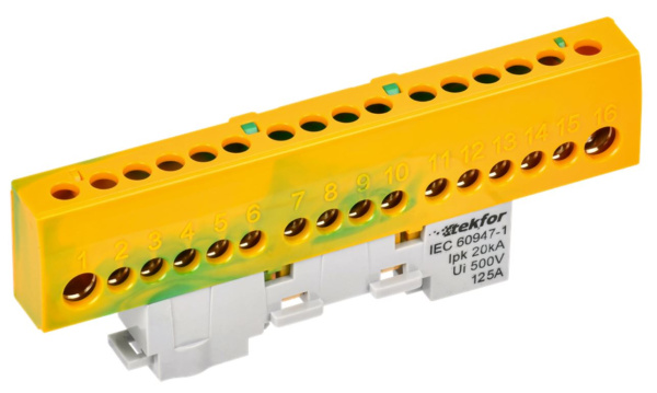 фото Шина PE "земля"  IEK TF-NN20-12-KL-K52 в Ростове-на-Дону