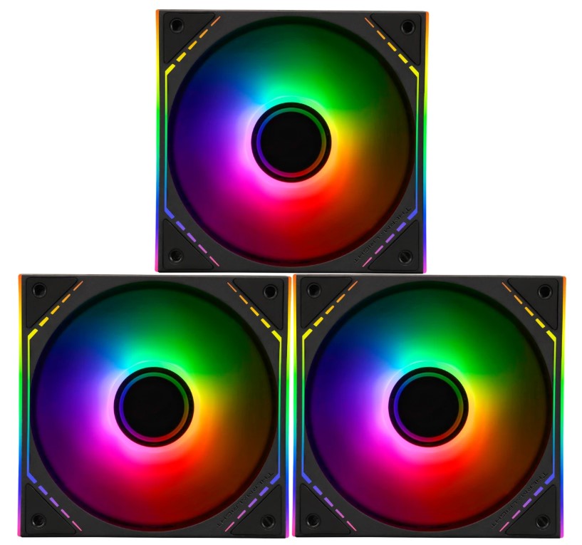 

Вентилятор для корпуса Thermalright TL-M12-S X3 120mm, 1500rpm, 47.6CFM, 23.2dBa (3-pack), TL-M12-S X3