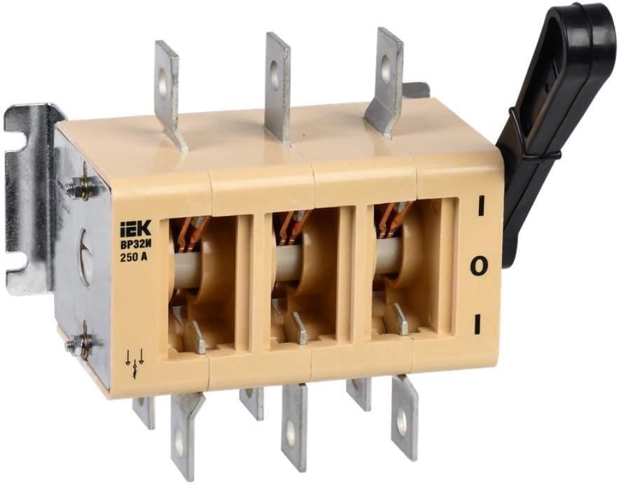 

Выключатель-разъединитель на 2 направления IEK SRK01-200-250 ВР32И-35А70220 250А, SRK01-200-250