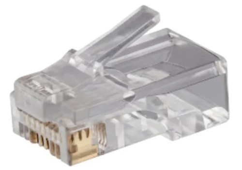 

Коннектор RETIC CN-8P8C-C5E-U-H-TWCS 8P8C (RJ-45) UTP кат 5e сквозной 1 шт, CN-8P8C-C5E-U-H-TWCS