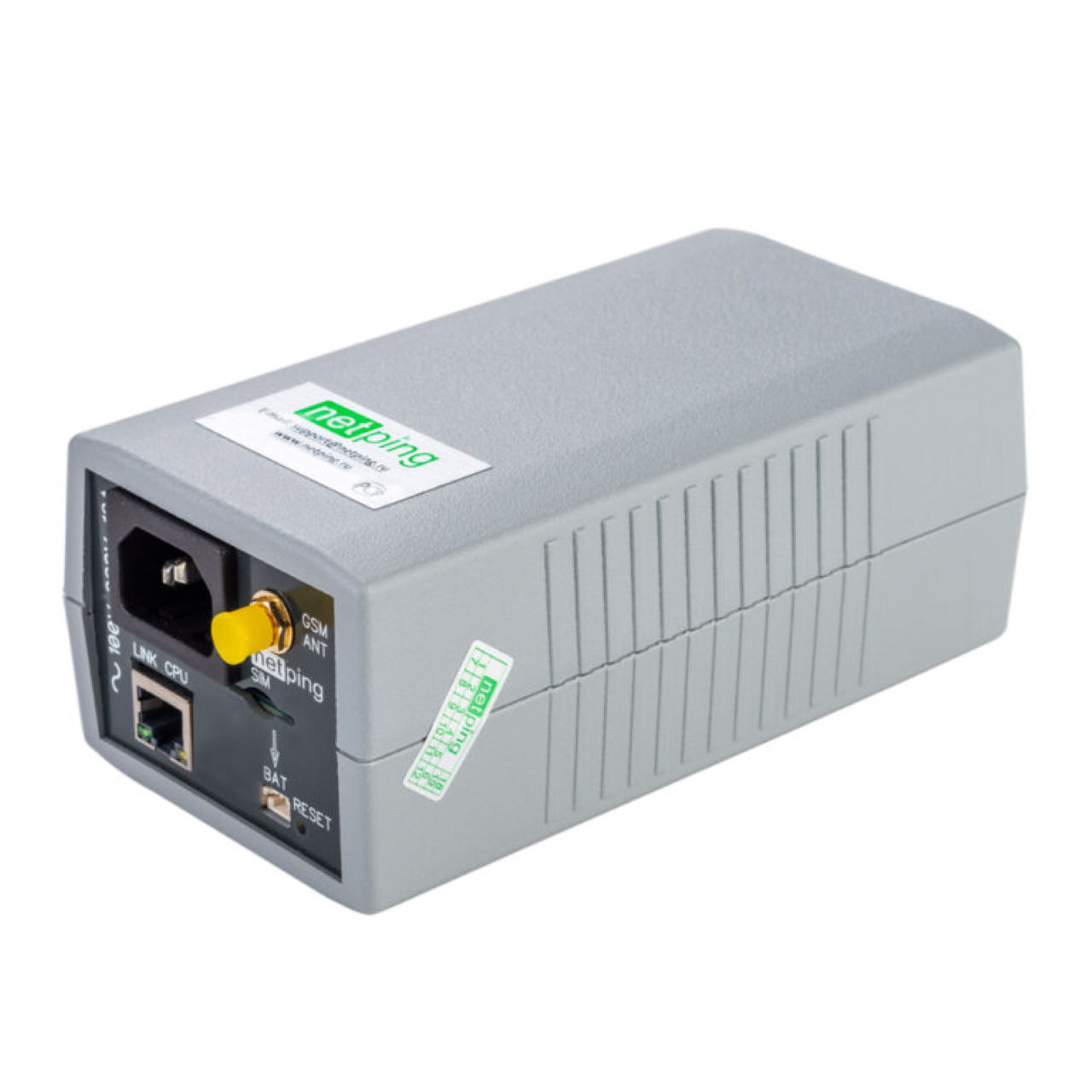 

Блок NetPing 2/PWR-220 v33/GSM удаленного управления питанием по сети Ethernet/Internet (IP PDU) на 2 розетки С13, 2/PWR-220 v33/GSM