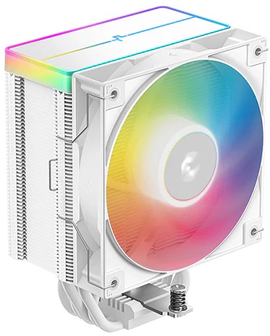 

Кулер Deepcool AG500 WH ARGB V2 LGA1700/1200/115X/AM5/AM4 (TDP 240W, 120mm ARGB fan, 300-1950rpm, 67.88CFM, 29.4dBA, 4-pin PWM, белый) RET, AG500 WH ARGB V2
