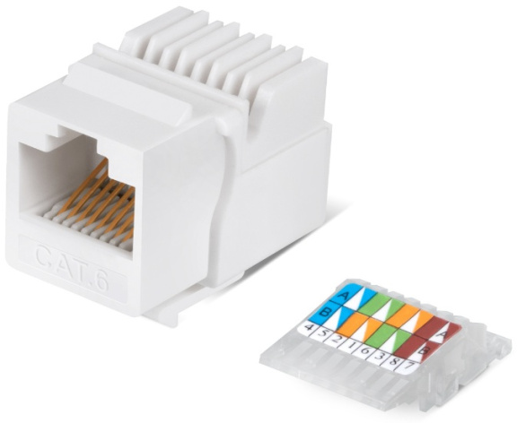 Изображение товара Модуль Cabeus KJ-RJ45-Cat.6-Toolless